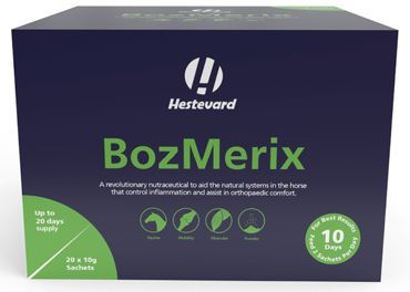 Thumbnail: BozMerix equine supplement for joint and mobility support