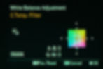 sony custom white balance settings
