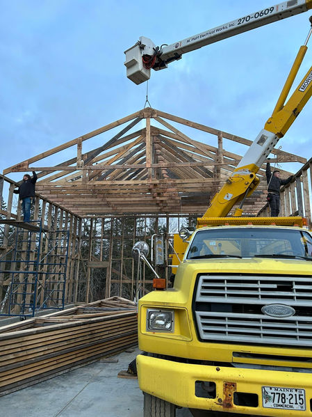 Commercial building framing and structural installation
