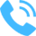 Stylized blue C shape