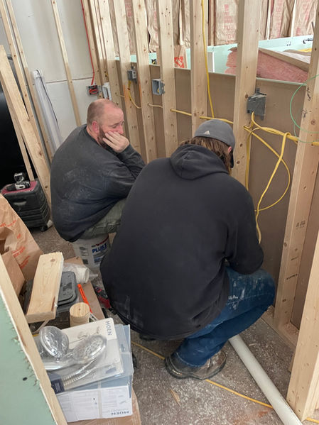 Residential framing and structural carpentry project