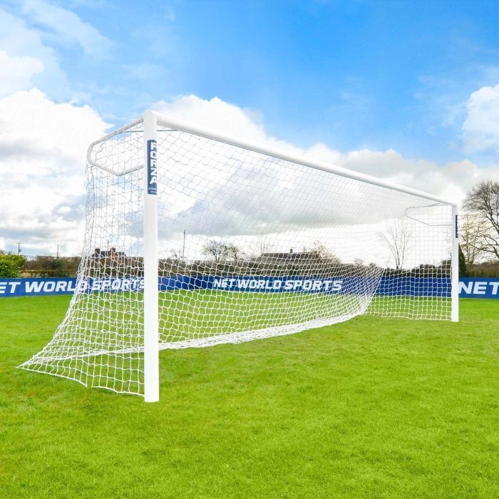 21 X 7 FORZA ALU110 SOCKETED SOCCER GOAL