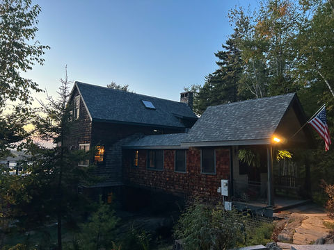 Residential roof replacement completed by Marsters Roofing in Southern Maine