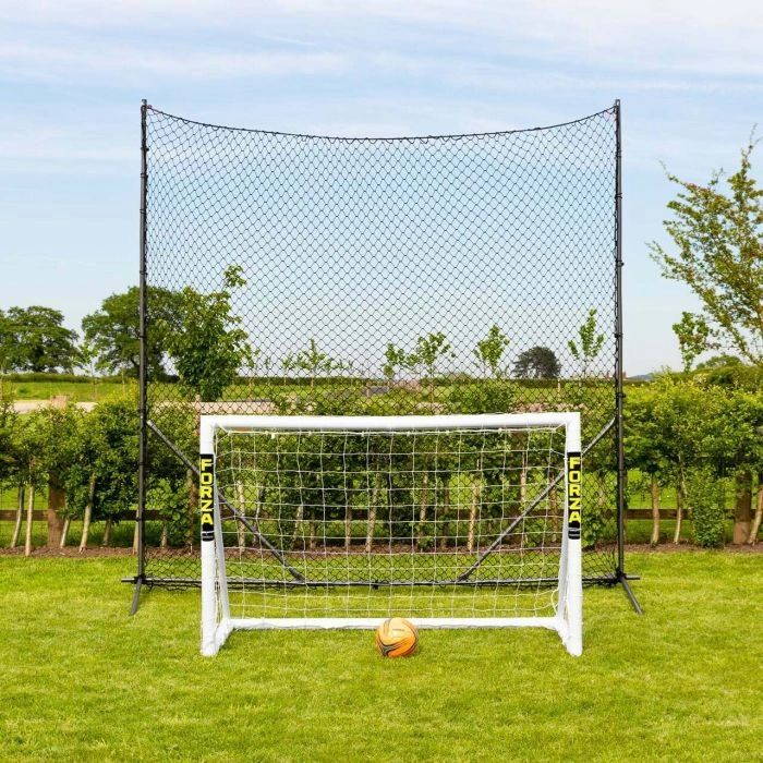 FREESTANDING - STOP THAT BALL™ - BALL STOP NET & POSTS [10FT HIGH]