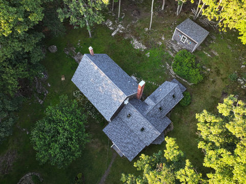 Roof repair project completed by Marsters Roofing in Westbrook, Maine