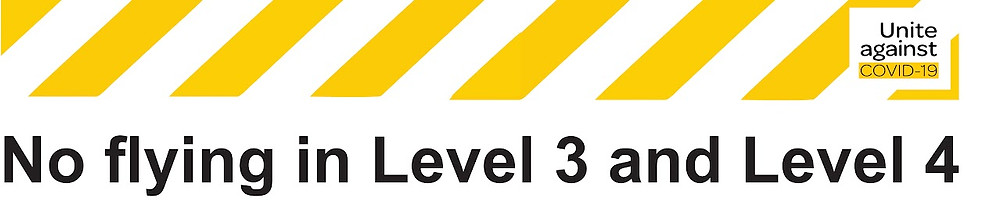 COVID19 Level 3 and 4 banner