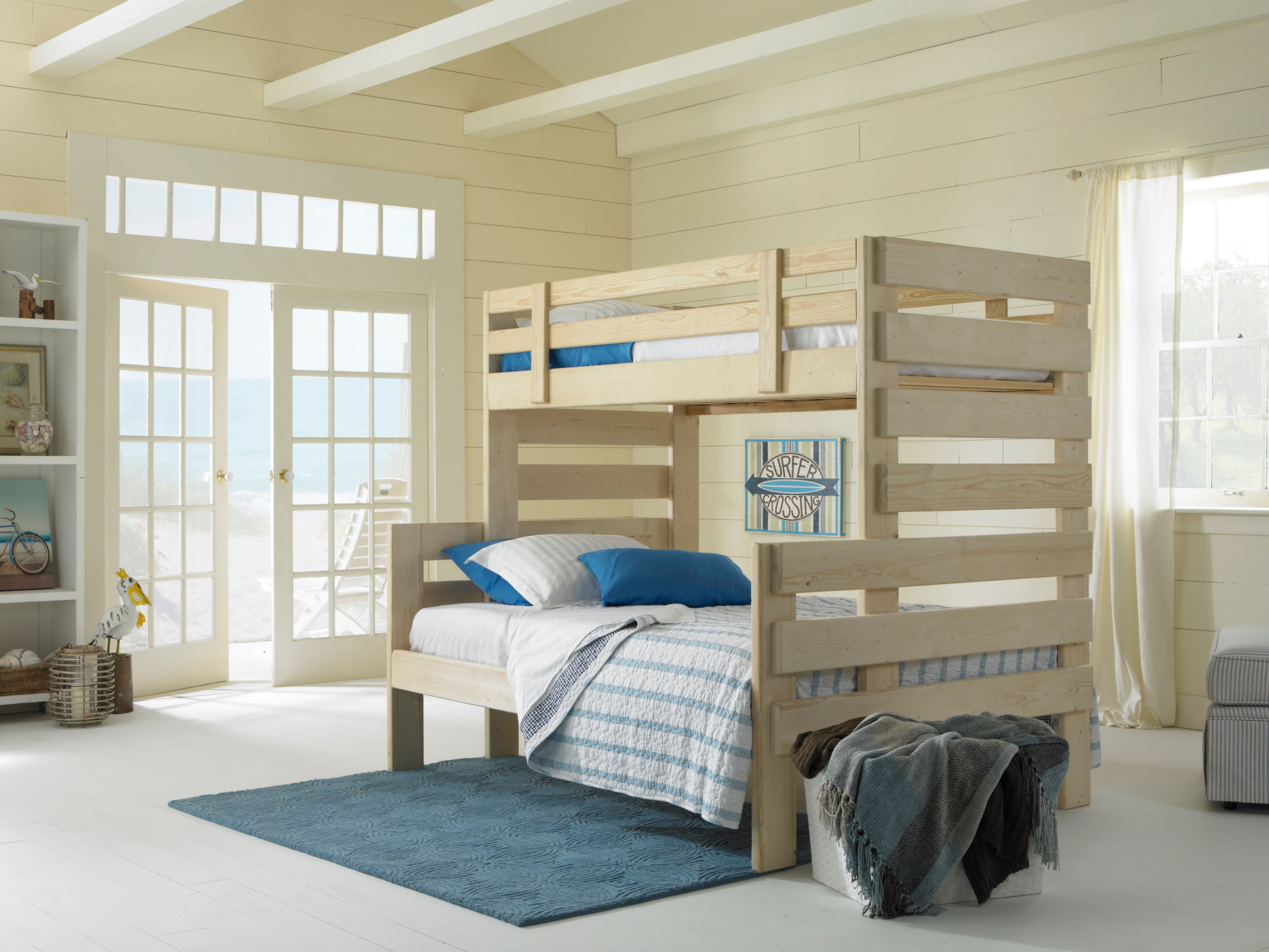Bunk Bed-Twin-XL over Queen