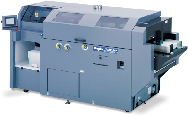 Vezanje knjig z pur lepilom Duplo DPB-500