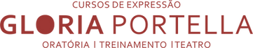 Curso de Oratória Glória Portella Logo