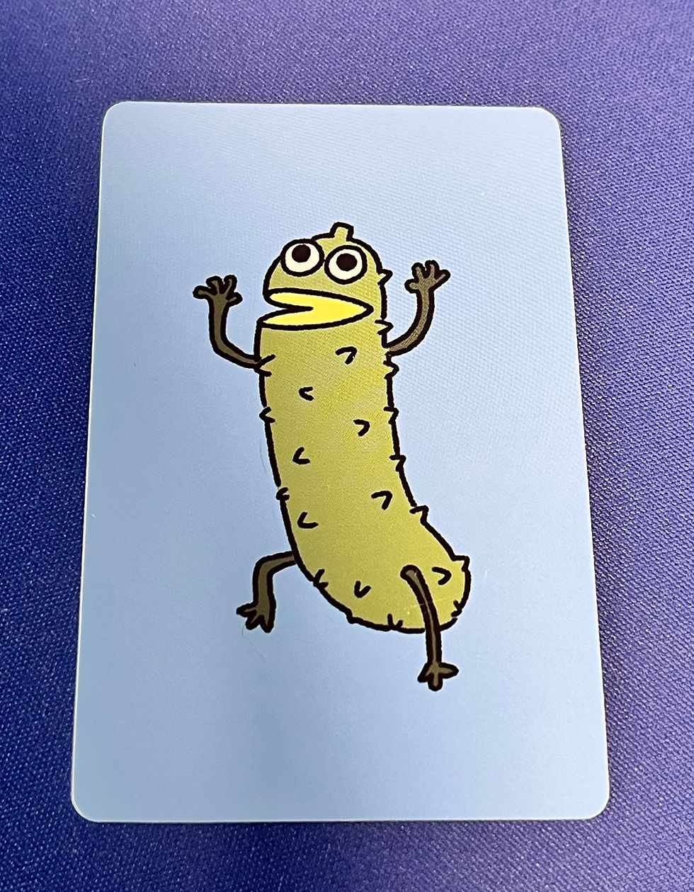 なんとも言えない表情のきゅうりが最高です🤣