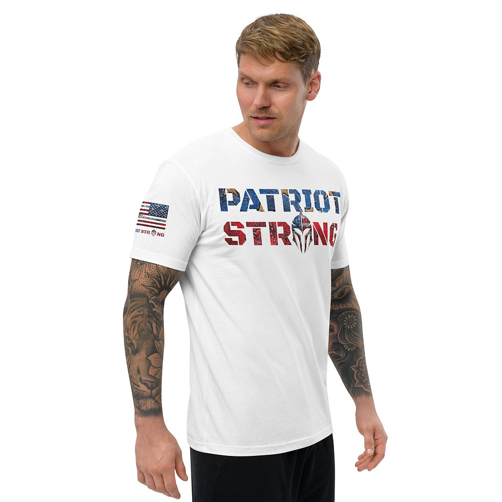 Thumbnail: Patriot Strong Fitted  T-shirt
