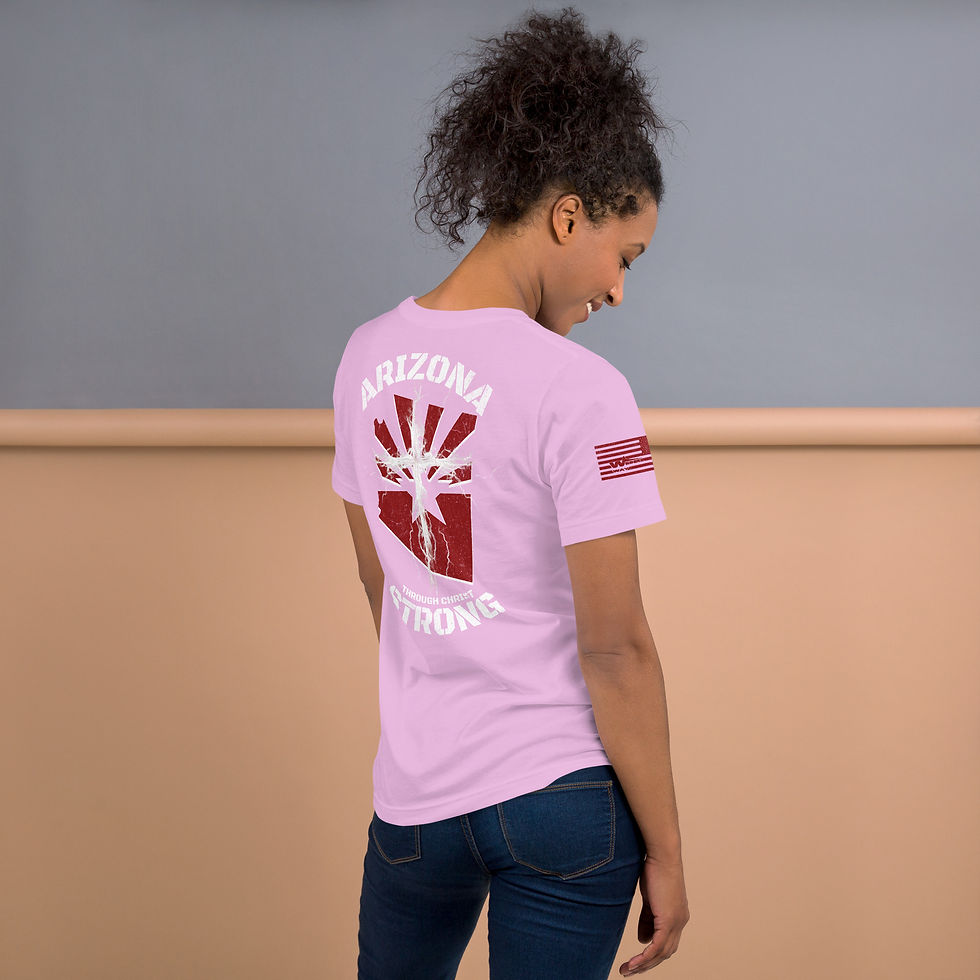 Thumbnail: ARIZONA STRONG THROUGH CHRIST T-shirt