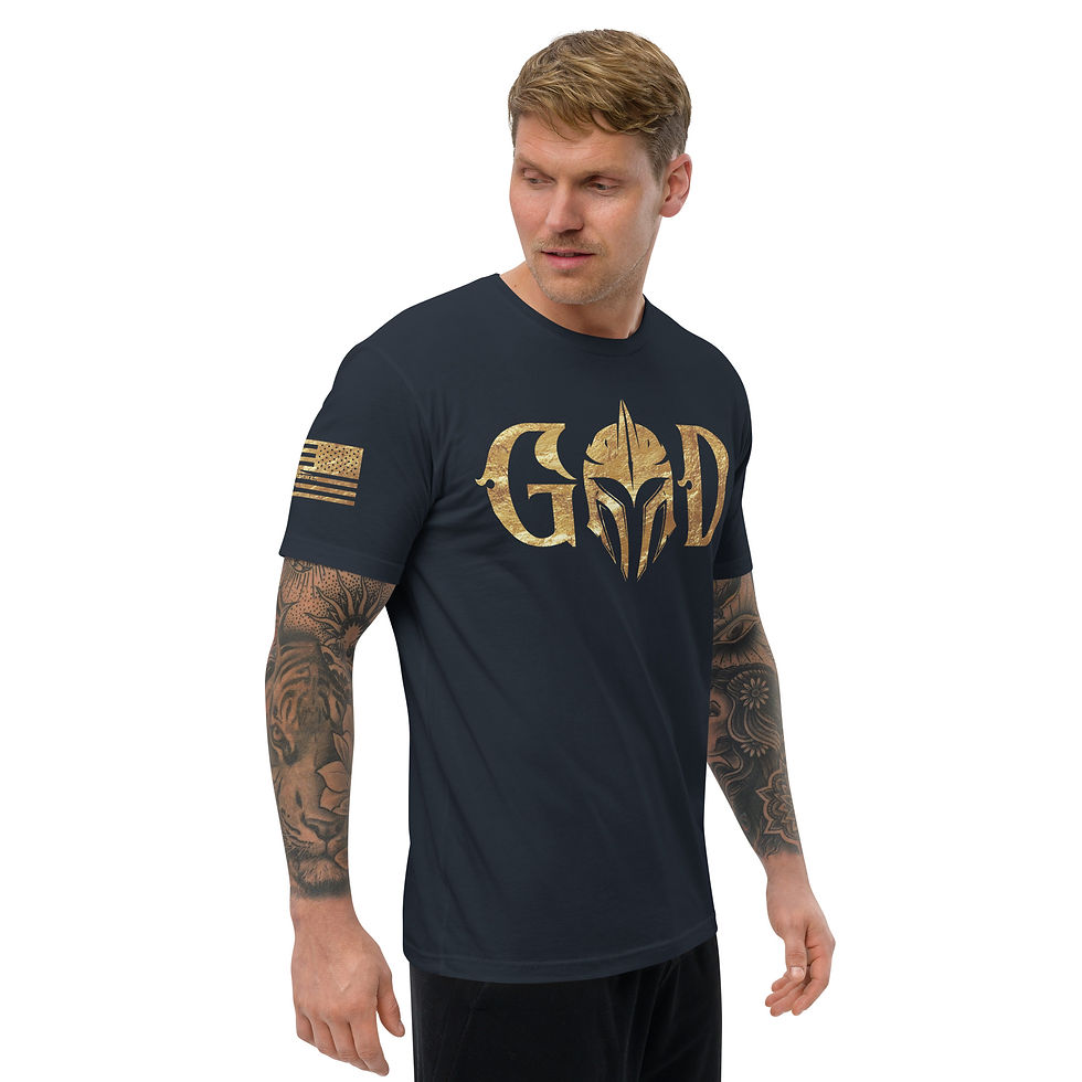 Thumbnail: SWORD OF THE SPIRIT Fitted T-shirt