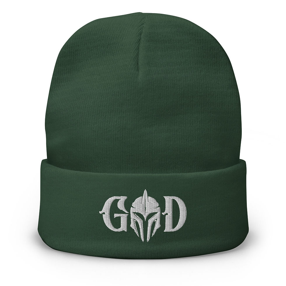 Thumbnail: GOD Embroidered Beanie