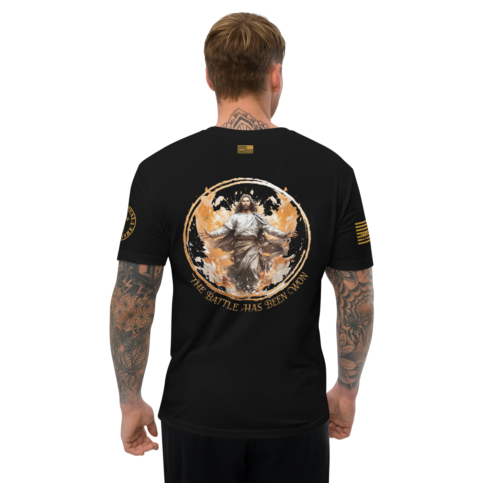 THE BATTLE HAS BEEN WON T-shirt