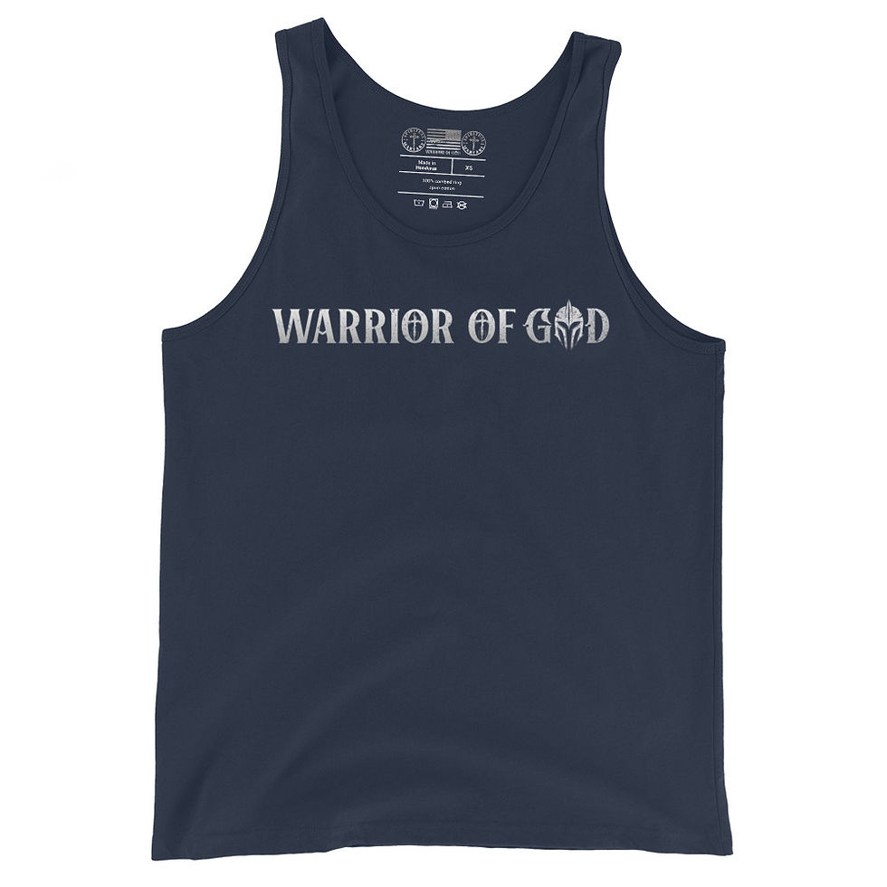 Thumbnail: WARRIOR OF GOD Men's Tank Top