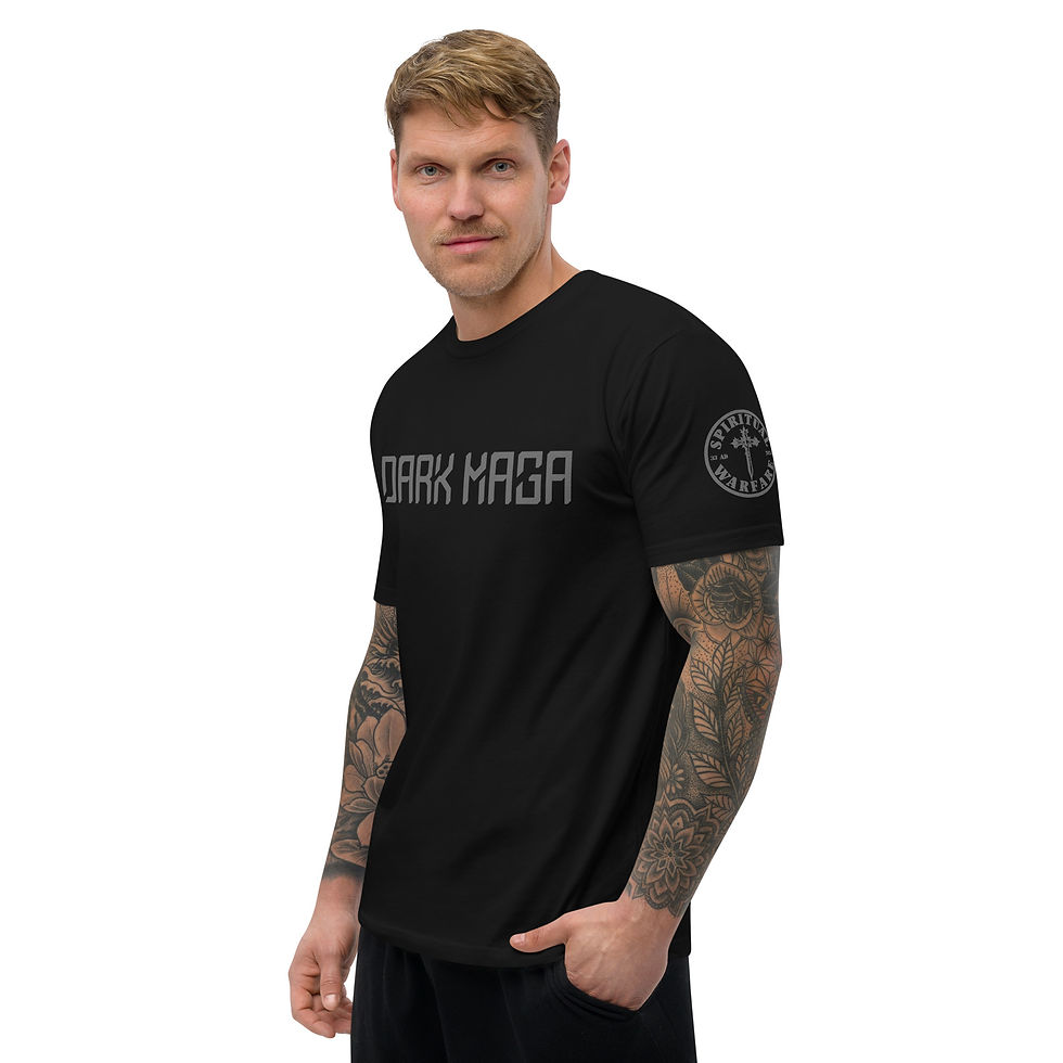 Thumbnail: DARK MAGA Fitted T-shirt