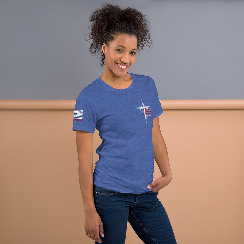 Thumbnail: OKLAHOMA STRONG THROUGH CHRIST T-shirt
