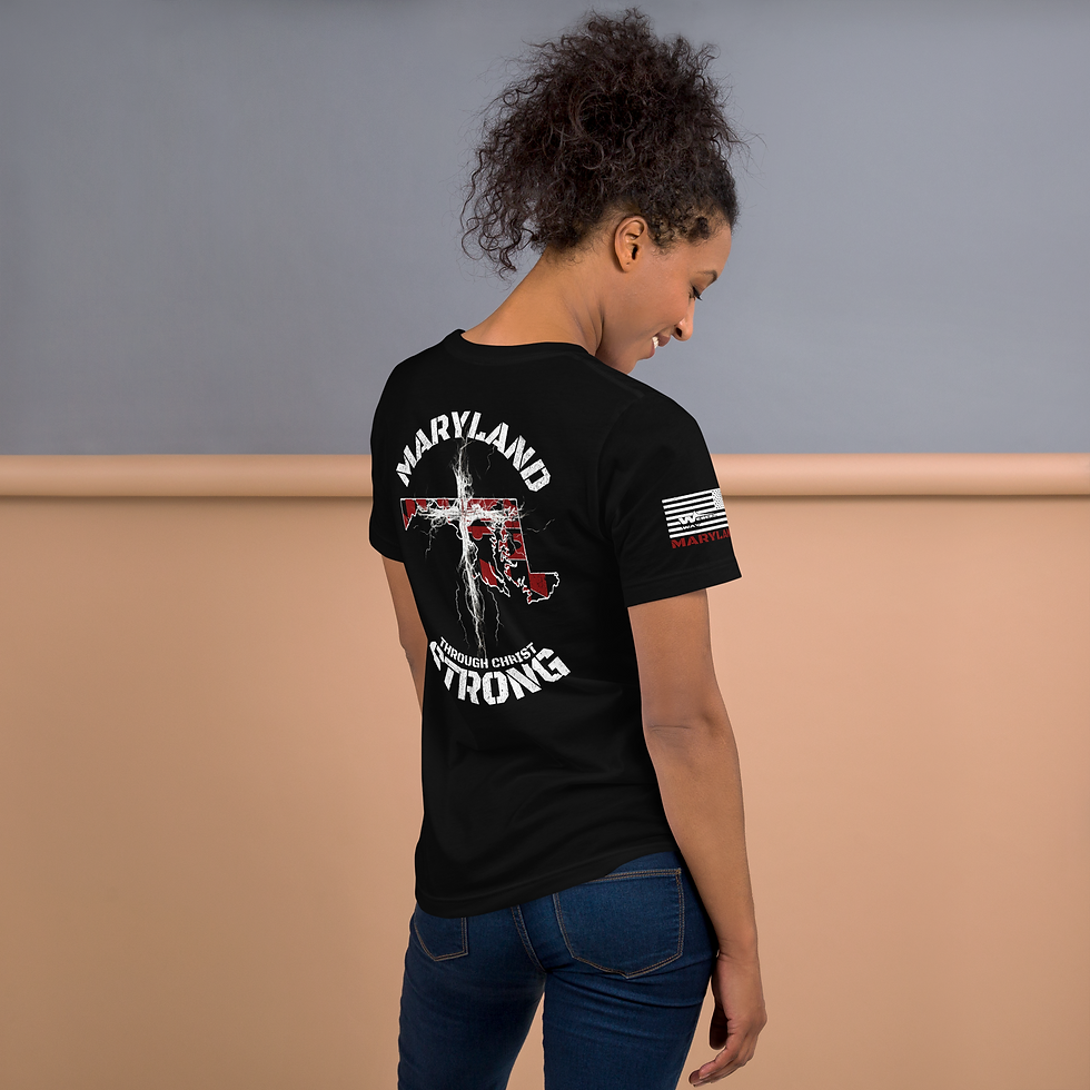 Thumbnail: MARYLAND STRONG THROUGH CHRIST T-shirt