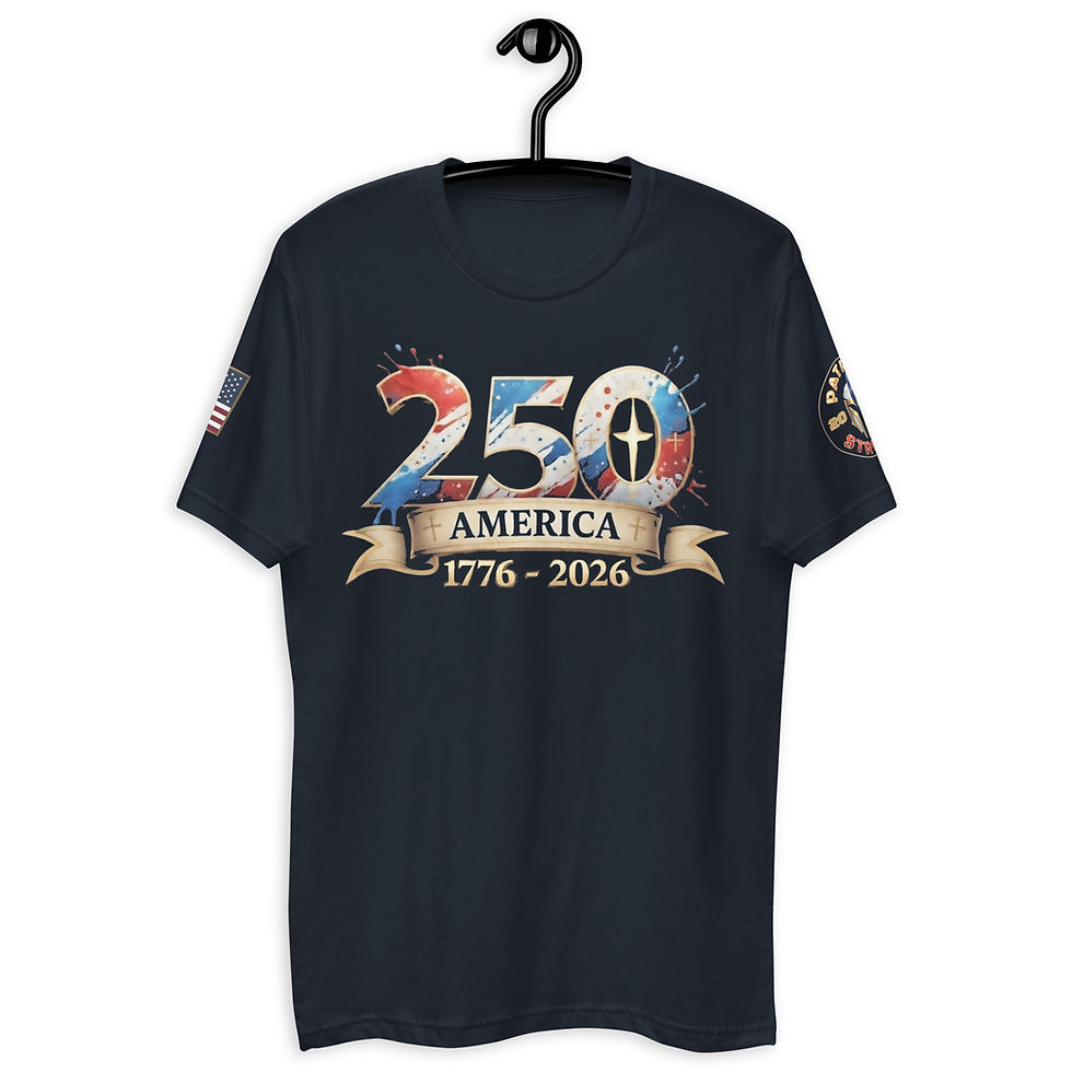 Thumbnail: 250 America - Fitted T-shirt
