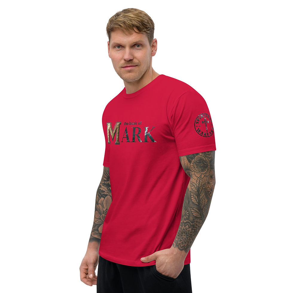 Thumbnail: THE BOOK OF MARK Fitted T-shirt