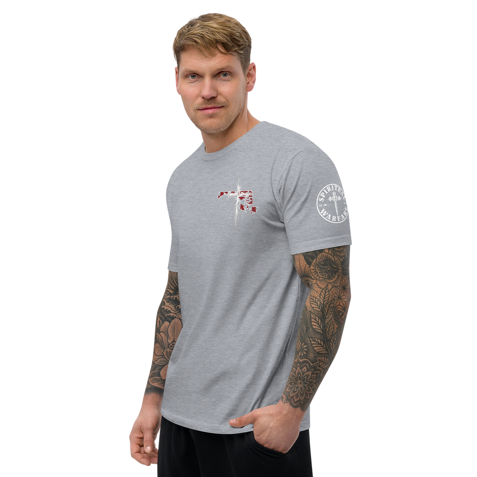 Thumbnail: MARYLAND STRONG  THROUGH CHRIST Fitted T-shirt