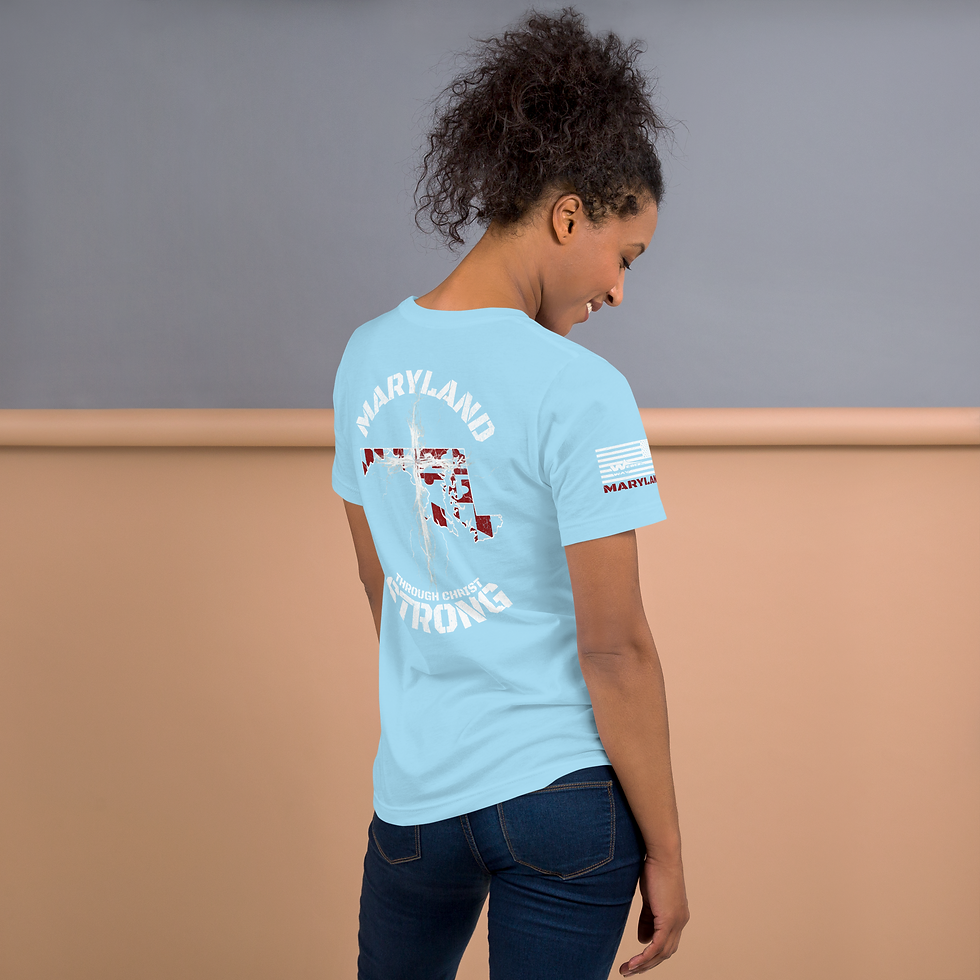 Thumbnail: MARYLAND STRONG THROUGH CHRIST T-shirt