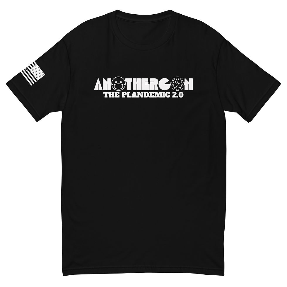 Thumbnail: ANOTHERCON PLANDEMIC 2.0 - WHITE PRINT T-shirt