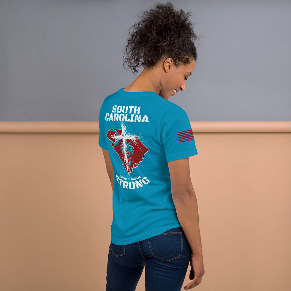 Thumbnail: SOUTH CAROLINA STRONG THROUGH CHRIST T-shirt