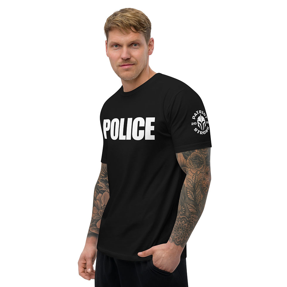 Thumbnail: POLICE Fitted T-shirt