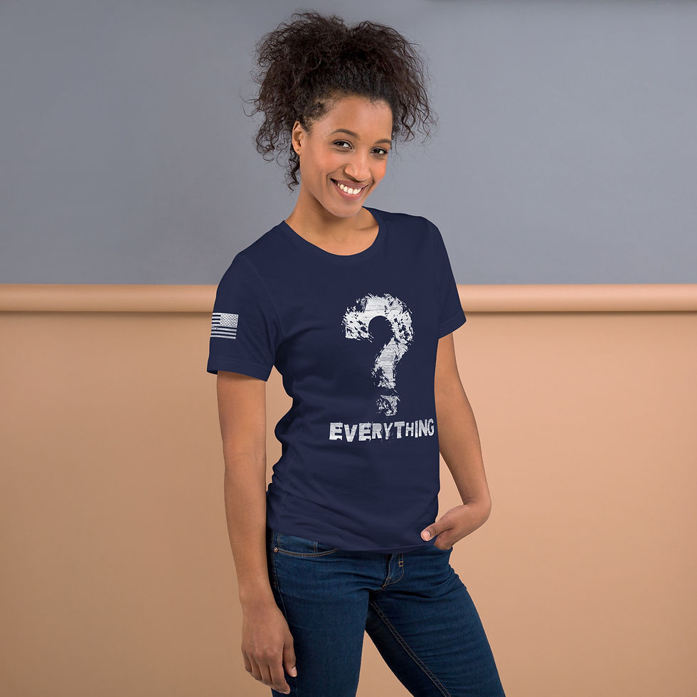 Thumbnail: QUESTION EVERYTHING T-shirt