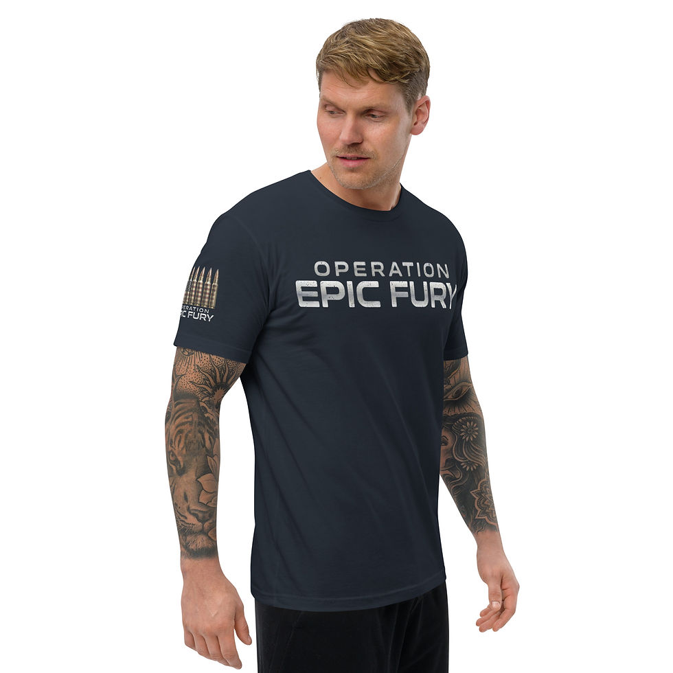 Thumbnail: OPERATION EPIC FURY 2.0 Fitted T-shirt