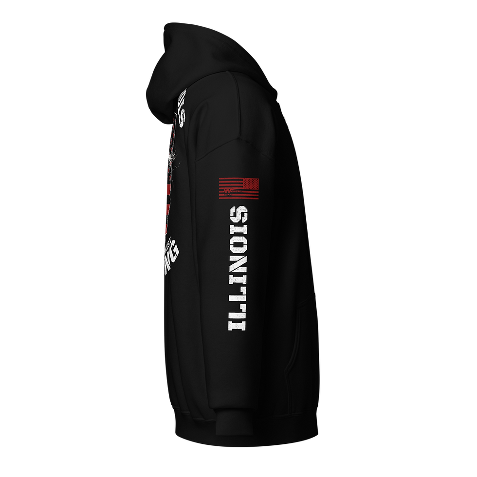 Thumbnail: ILLINOIS STRONG THROUGH CHRIST Zip up Hoodie