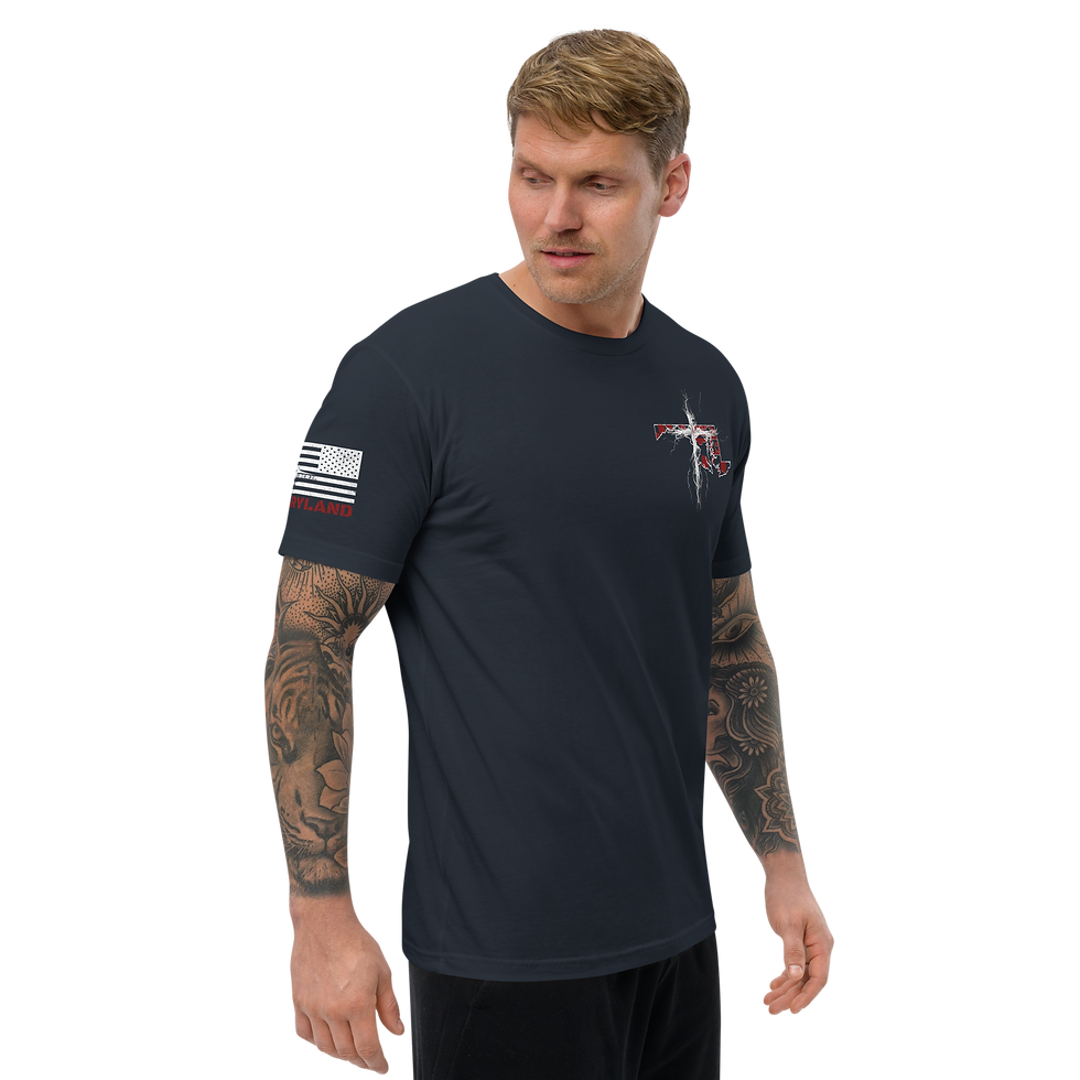 Thumbnail: MARYLAND STRONG  THROUGH CHRIST Fitted T-shirt