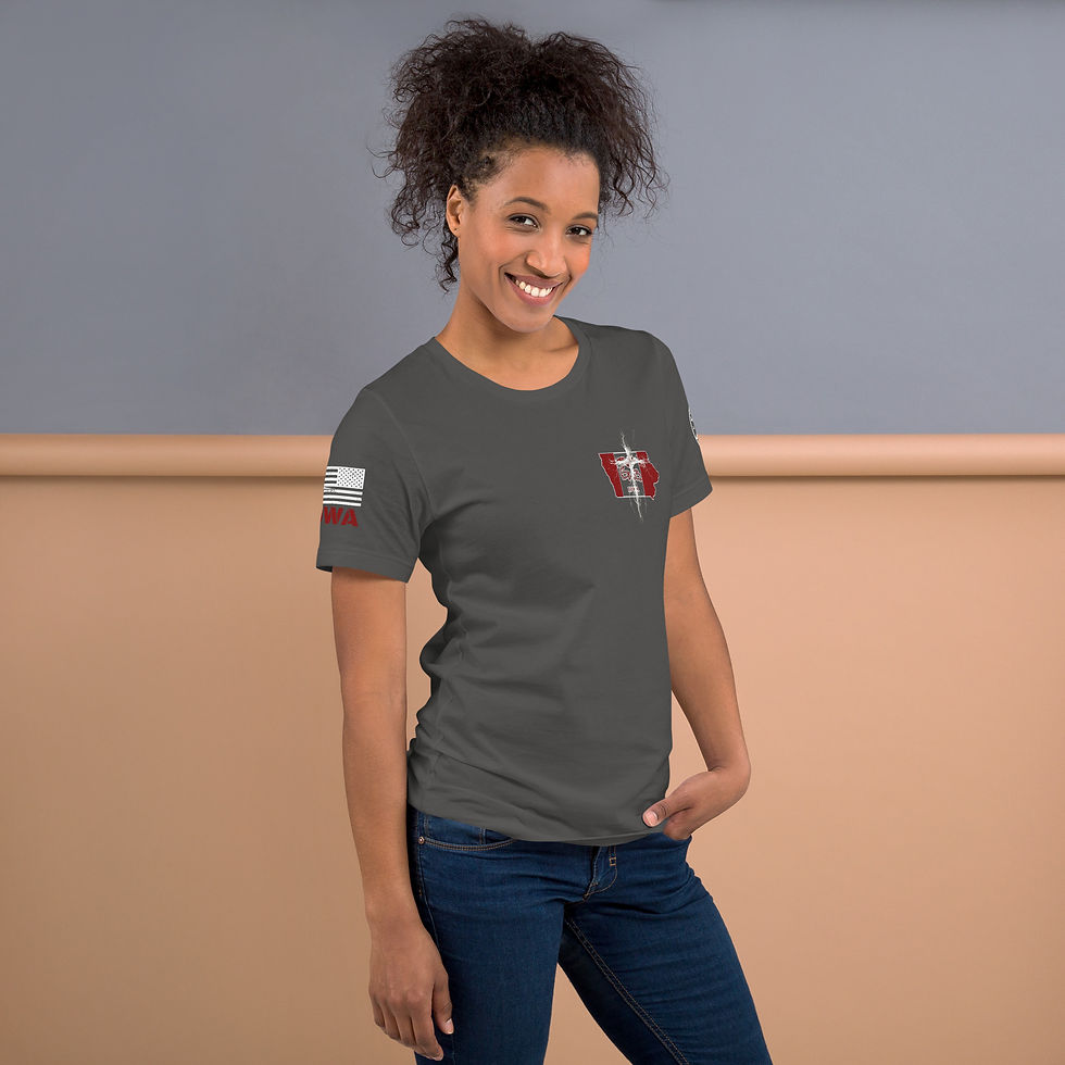 Thumbnail: IOWA STRONG THROUGH CHRIST T-shirt