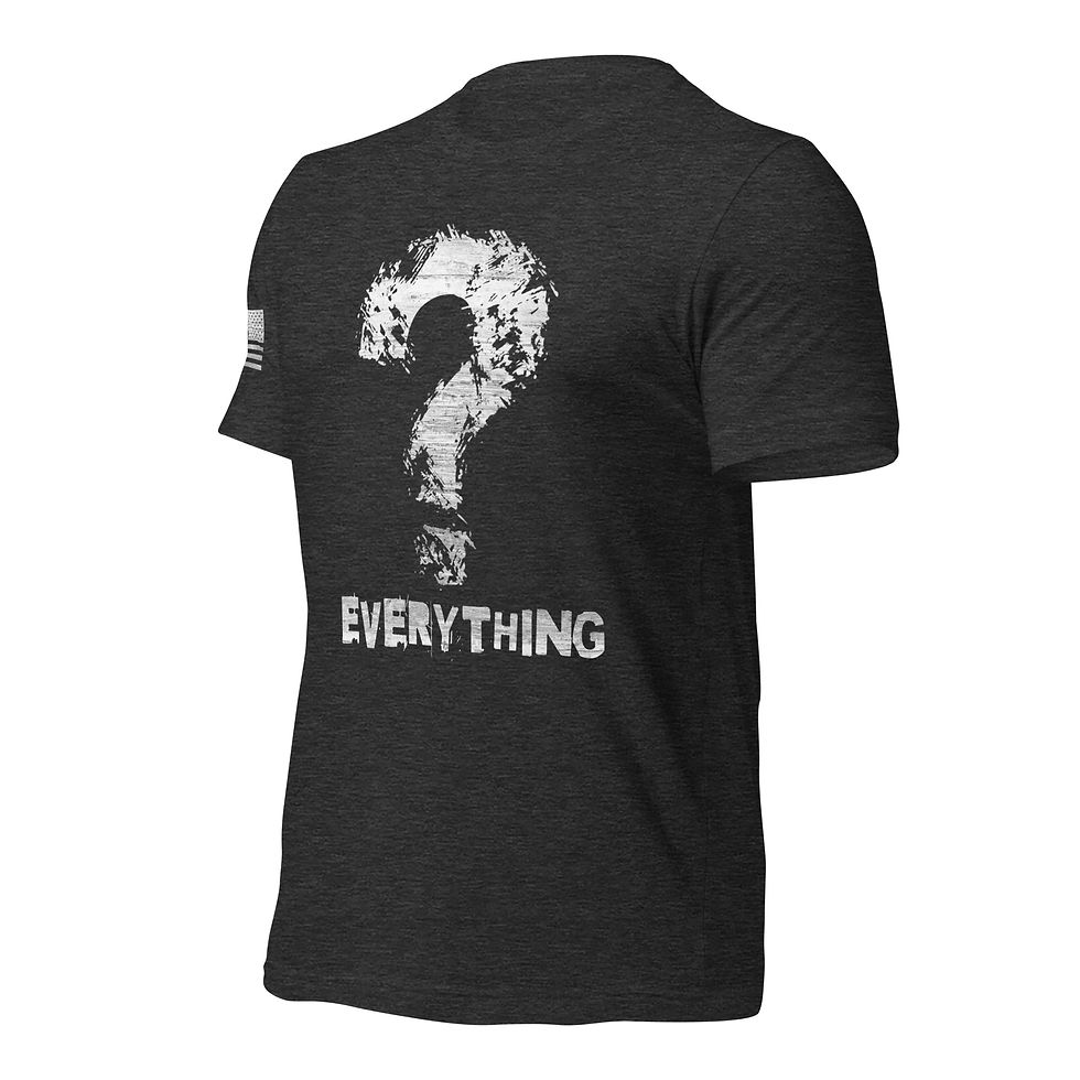 Thumbnail: QUESTION EVERYTHING T-shirt