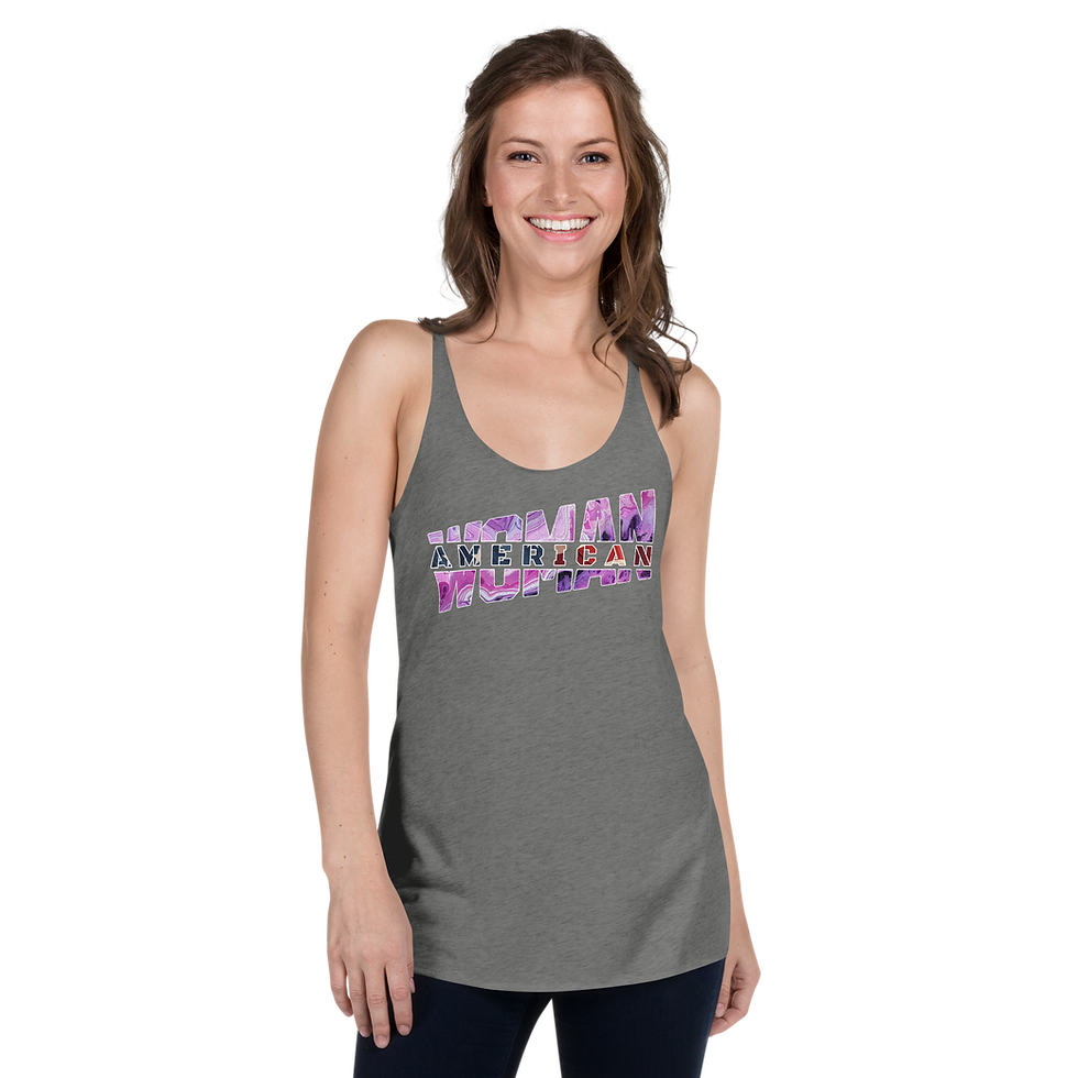 Thumbnail: AMERICAN WOMAN Racerback Tank