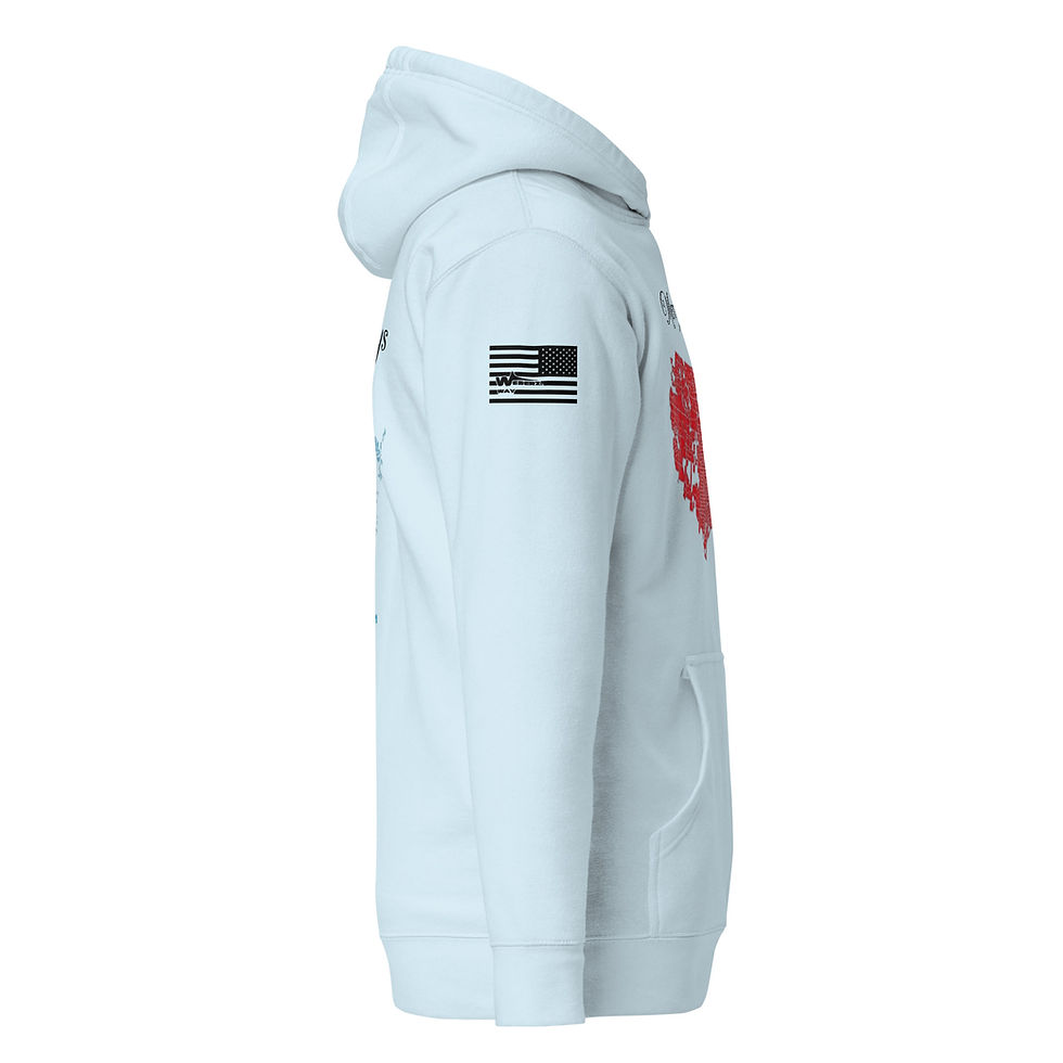 Thumbnail: MERRY CHRISTMAS AMERICA Unisex Hoodie