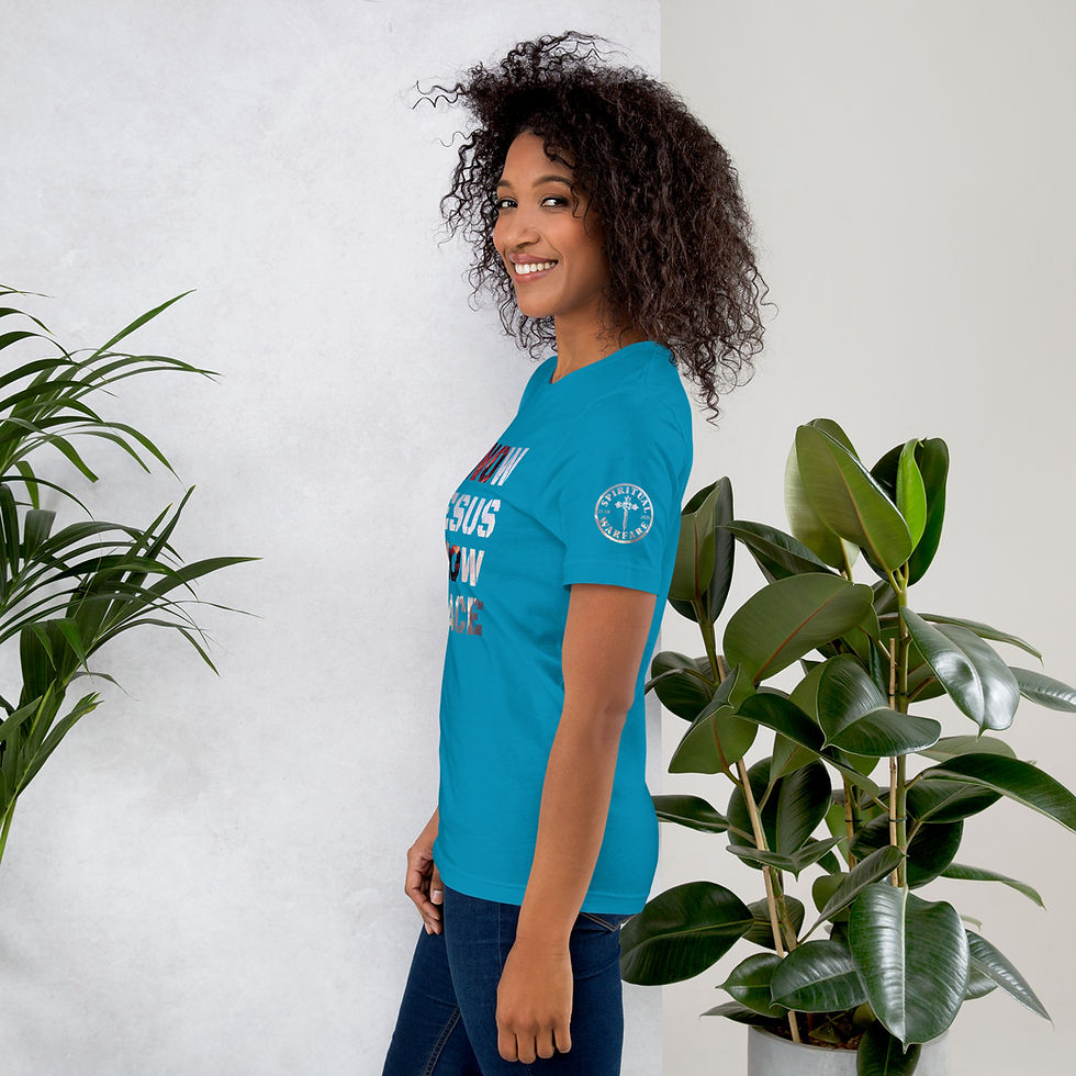 Thumbnail: KNOW JESUS KNOW PEACE Unisex T-shirt