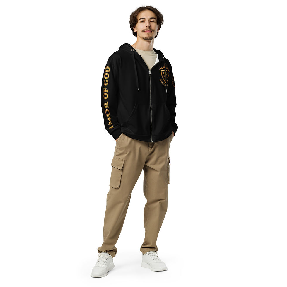 Thumbnail: ARMOR OF GOD Unisex Zip Hoodie