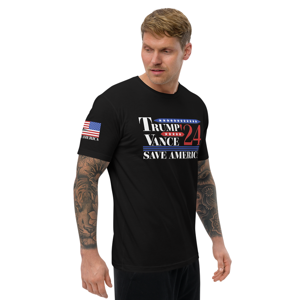 Thumbnail: TRUMP/VANCE '24 (White Logo) T-shirt