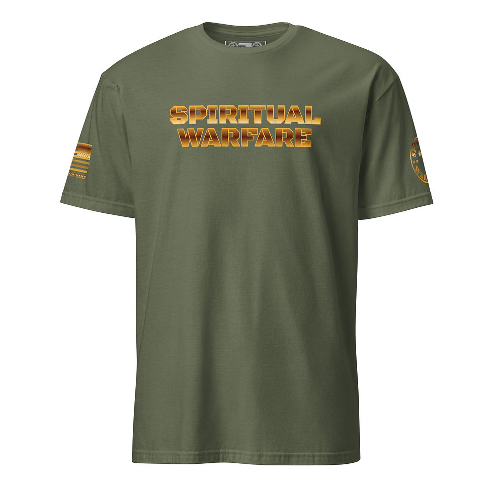 Thumbnail: SPIRITUAL WARFARE Unisex T-Shirt