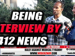 BEING INTERVIEW BY 412 NEWS