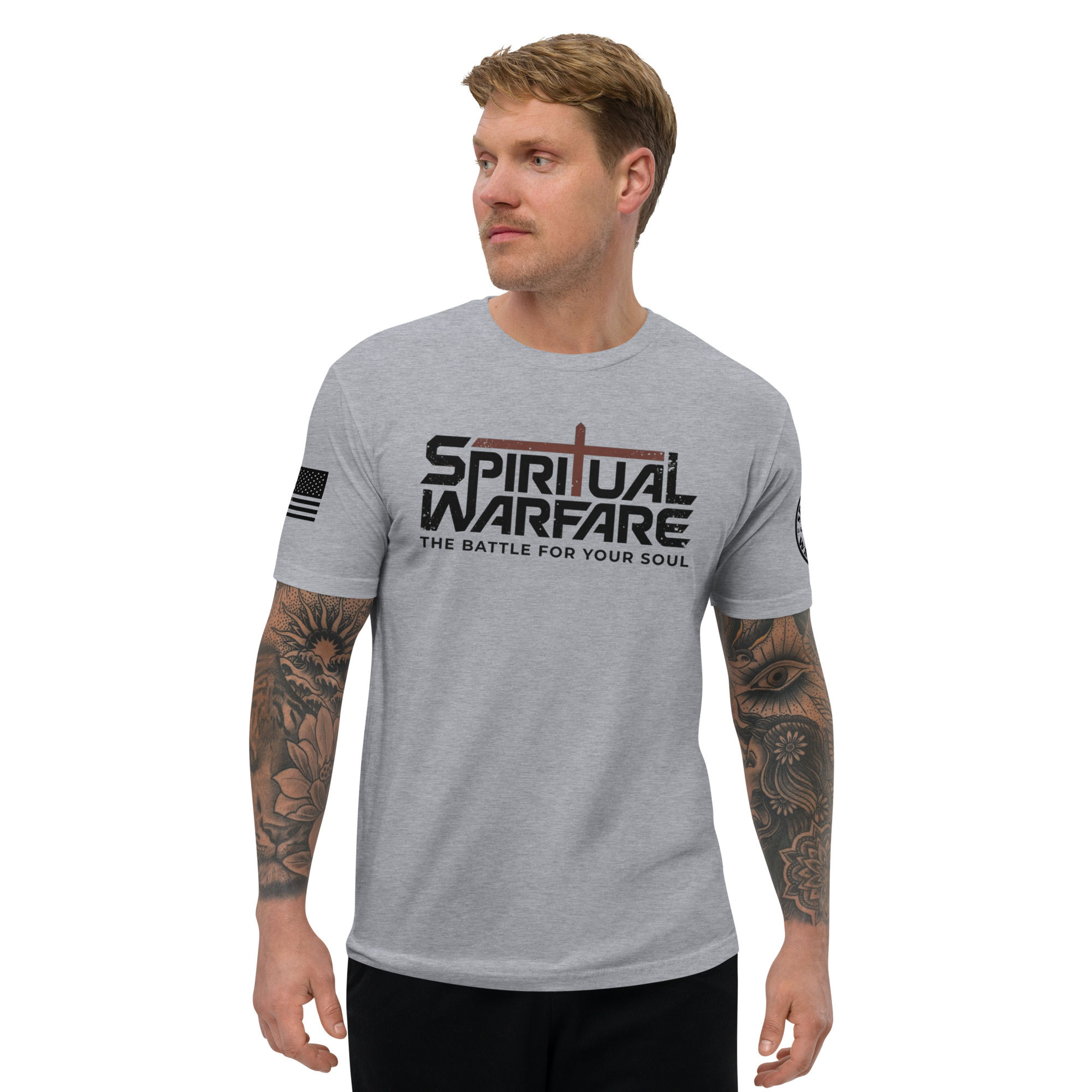 The Battle for Your Soul Fitted T-shirt