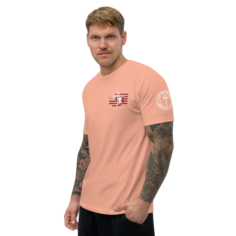 Thumbnail: WASHINGTON STRONG THROUGH CHRIST Fitted T-shirt