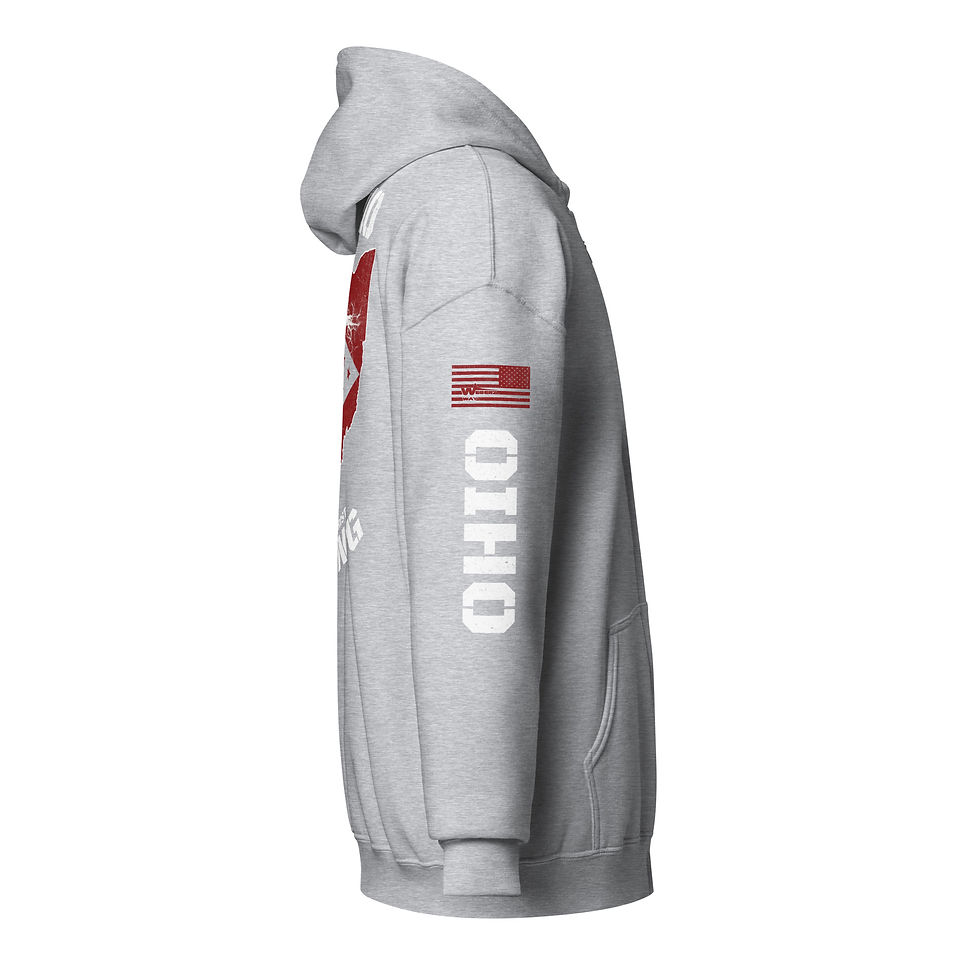 Thumbnail: OHIO STRONG THROUGH CHRIST Zip up Hoodie