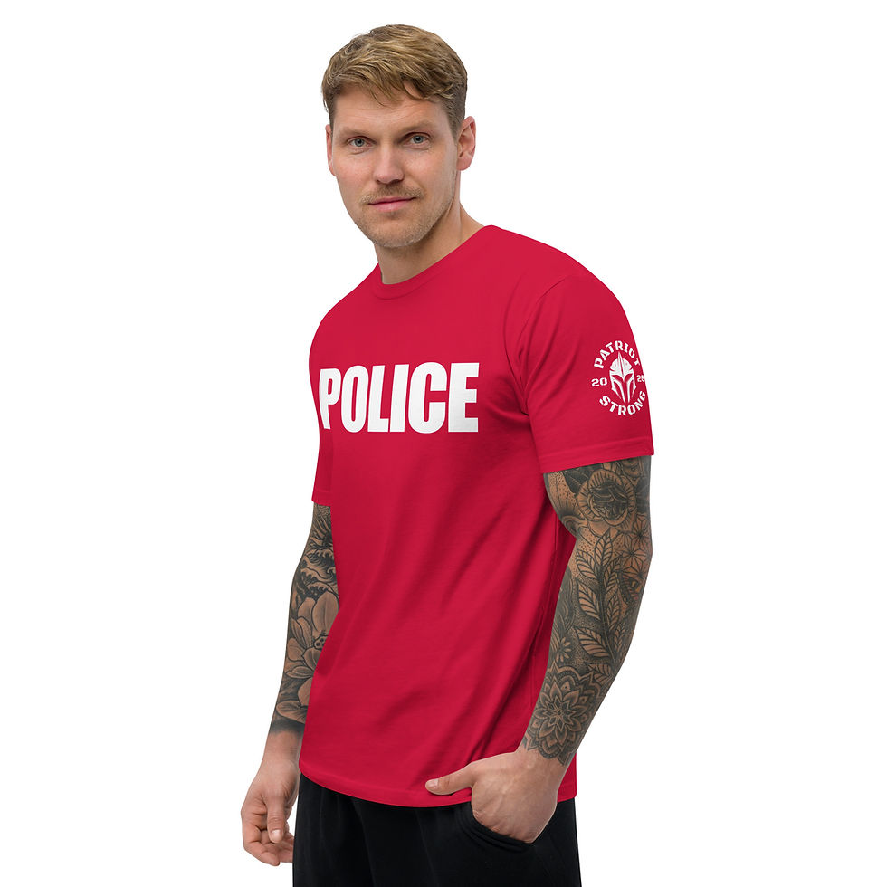 Thumbnail: POLICE Fitted T-shirt