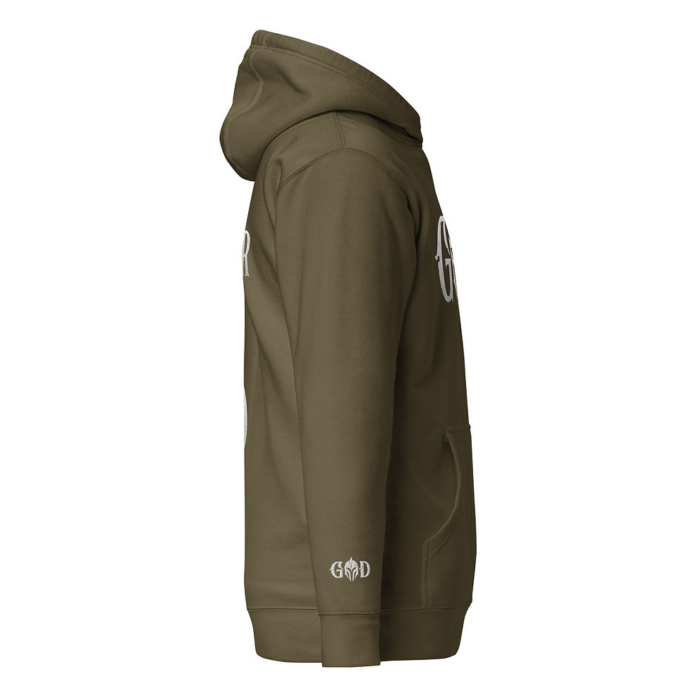 Thumbnail: WARRIOR OF GOD Unisex Hoodie