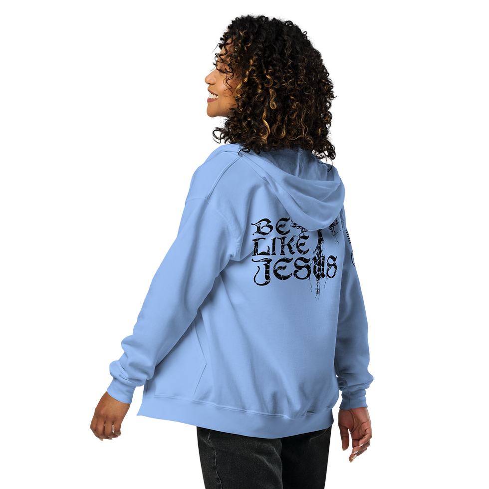 Thumbnail: BE LIKE JESUS Zip up Hoodie