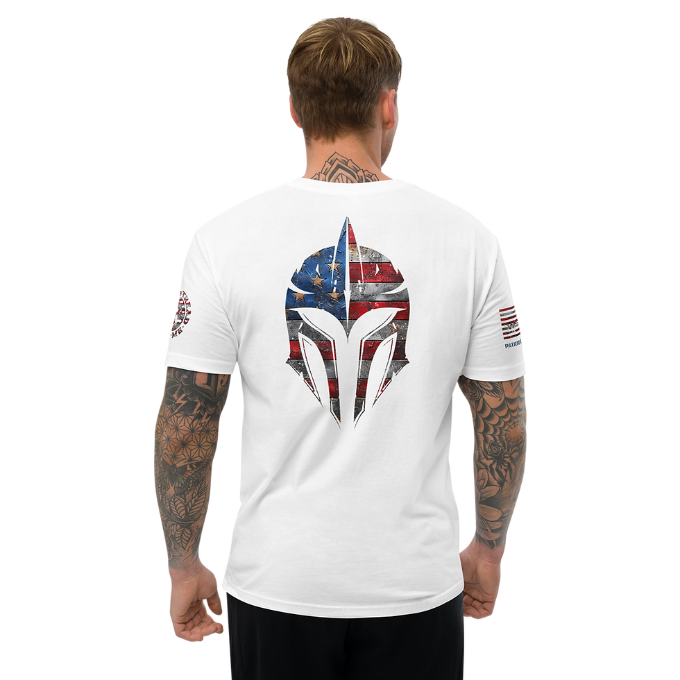 Thumbnail: PATRIOT STRONG (AMERICAN) Fitted T-shirt